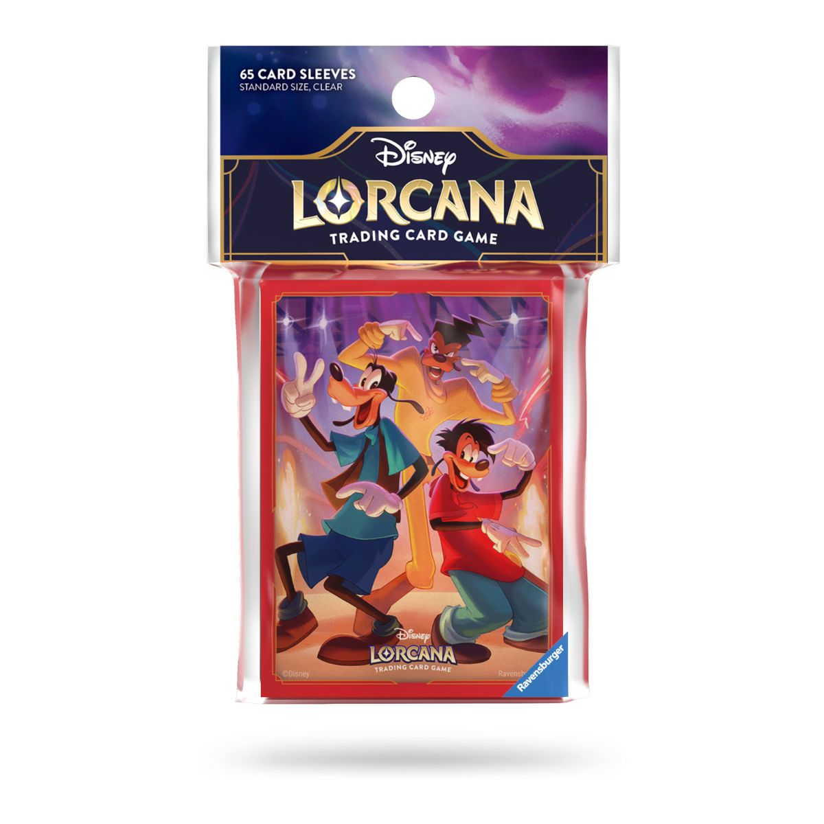 Disney Lorcana Mythen Sleeves Goofy, Max & Powerline (65 Sleeves)