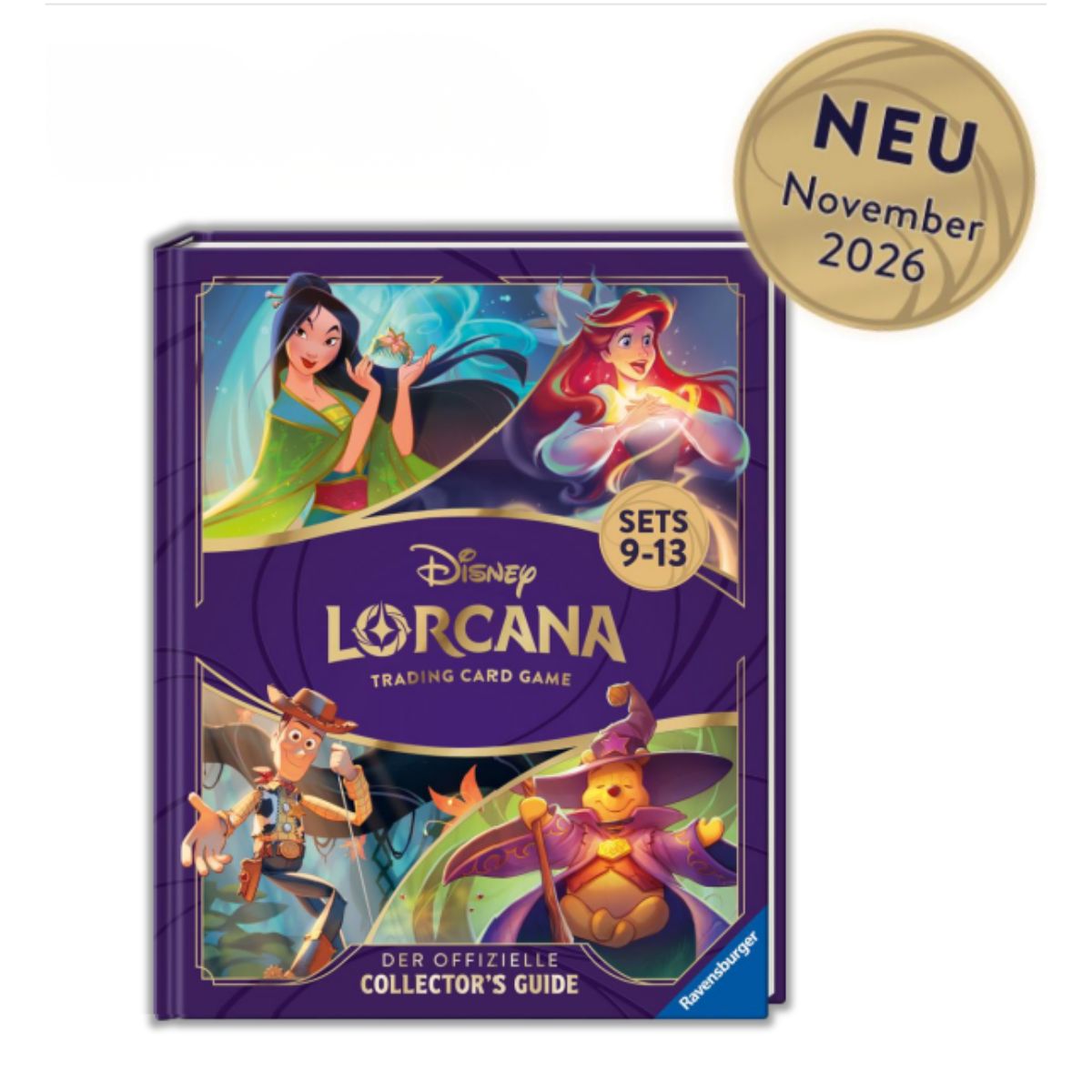 Disney Lorcana Trading Card Game Collector Guide Set 9-13 Deutsch