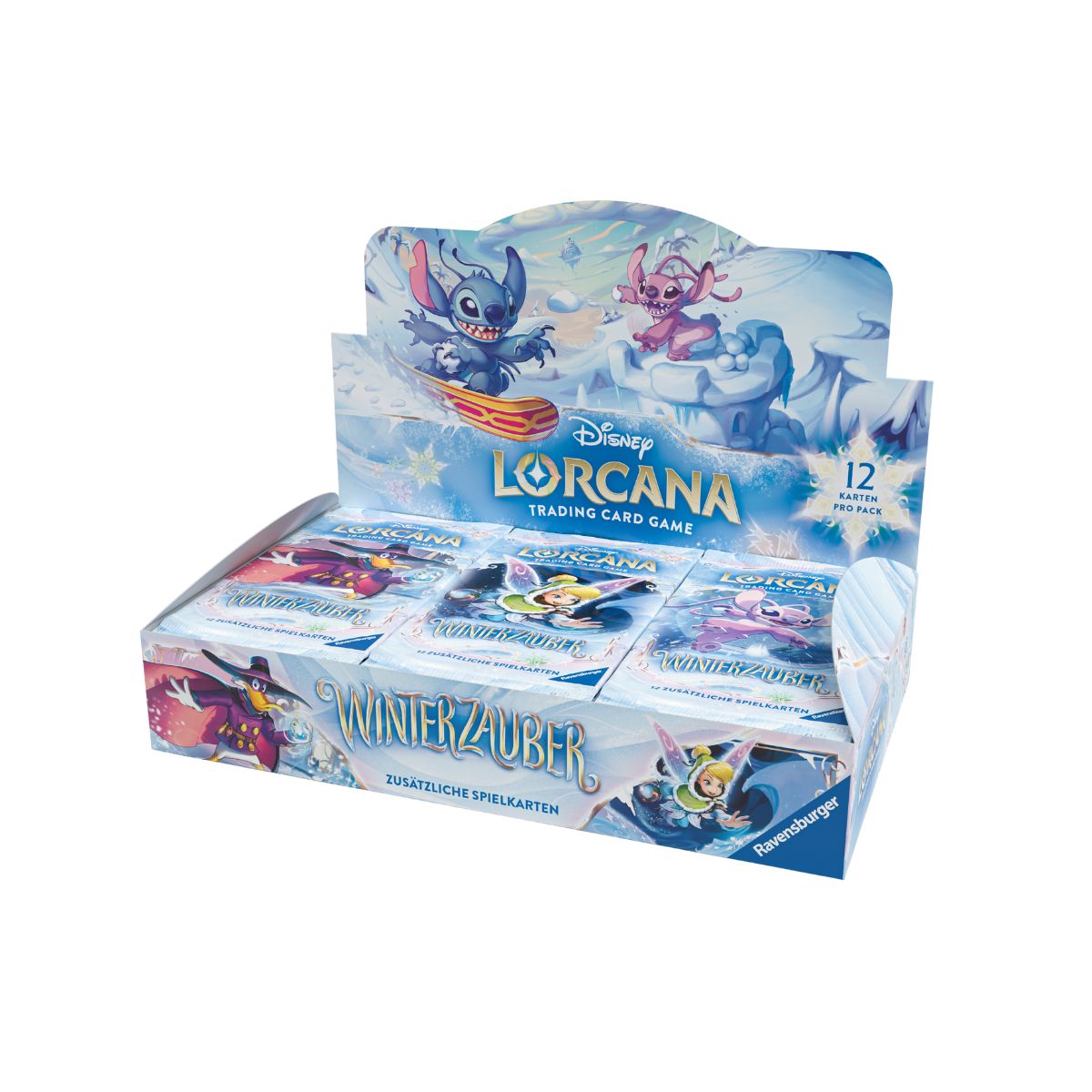 Disney Lorcana Winterzauber Display (24 Booster) Deutsch
