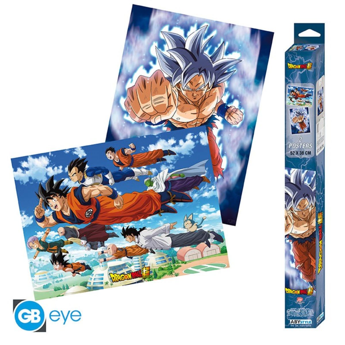 Dragon Ball Super Set 2 Posters Chibi 52X38 Goku & Friends