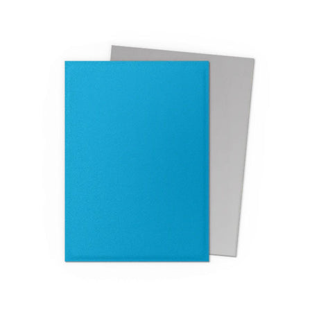 Dragon Shield Standard Size Dual Matte Sleeves - Sky Blue & Silver (100 Sleeves)