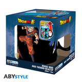 Dragon Ball Super Saiyans vs Black Heat Change Tasse (460 ml)
