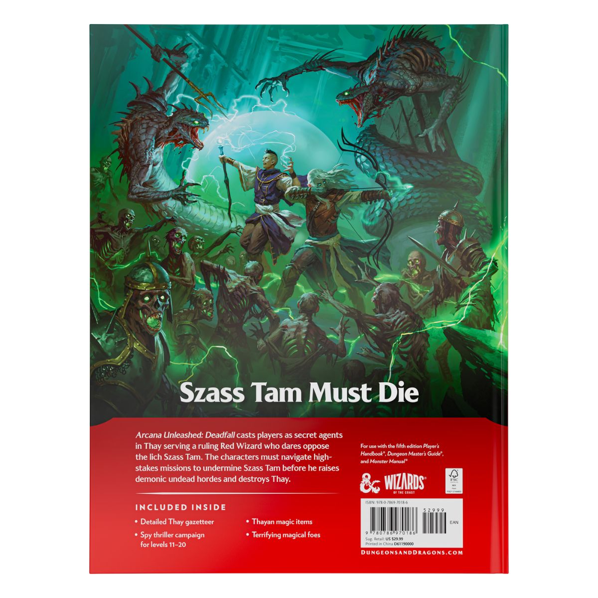 Dungeons & Dragons Arcana Unleashed Deadfall Hard Cover Englisch