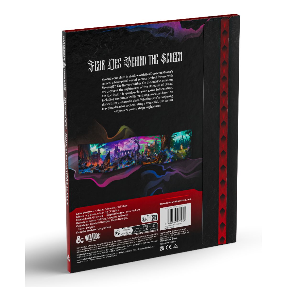 Dungeons & Dragons Ravenloft The Horrors Within Dungeon Master's Screen Englisch