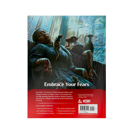 Dungeons & Dragons Ravenloft The Horrors Within Hard Cover Englisch