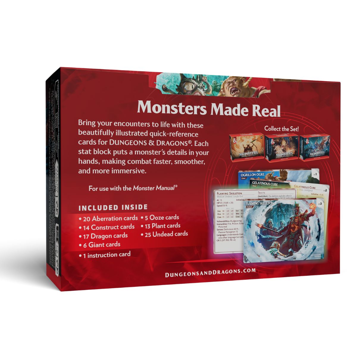 Dungeons & Dragons Trove Reference Cards Monsters Fearsome and Ferocious Englisch