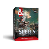 Dungeons & Dragons Trove Reference Cards Spells Levels 0-1 Englisch