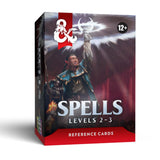 Dungeons & Dragons Trove Reference Cards Spells Levels 2-3 Englisch