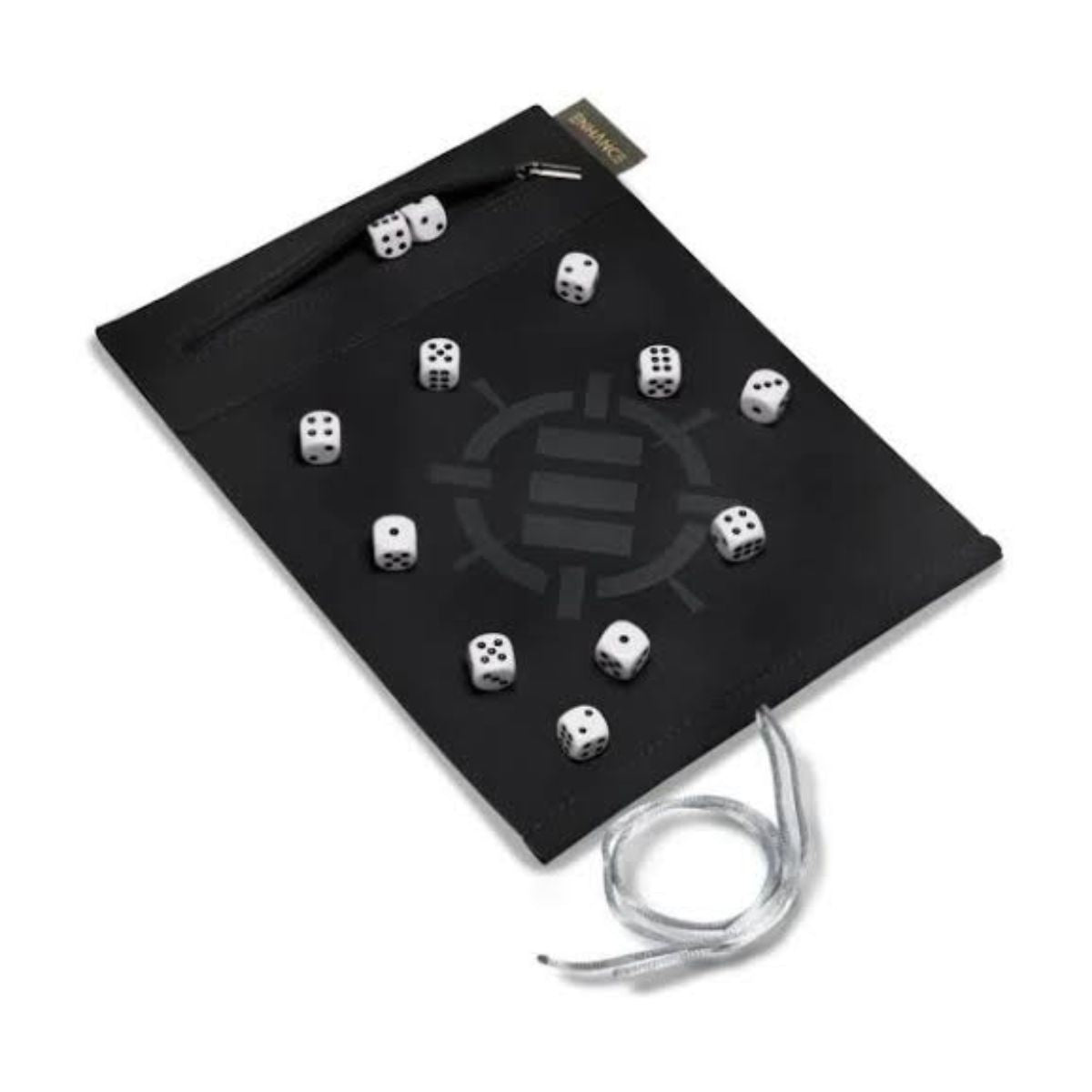 Enhance Dice and Rolling Mat Schwarz
