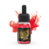 AK Interactive The INKS Fluor Red