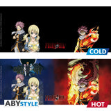 Fairy Tail Mug Heat Change 460 ml Natsu & Lucy