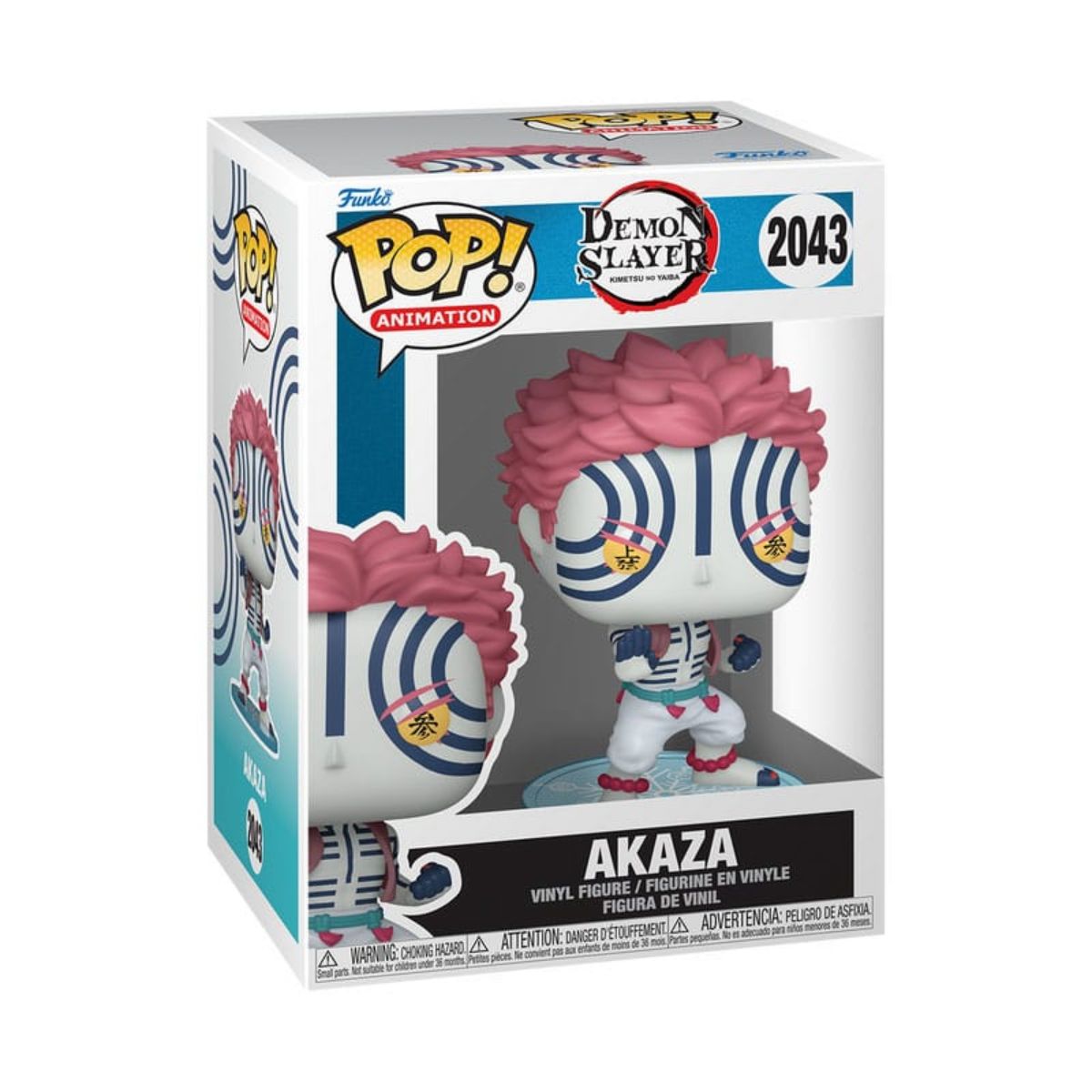 Funko POP! Demon Slayer Akaza #2043 – Battle Bear Trading Cards & Games
