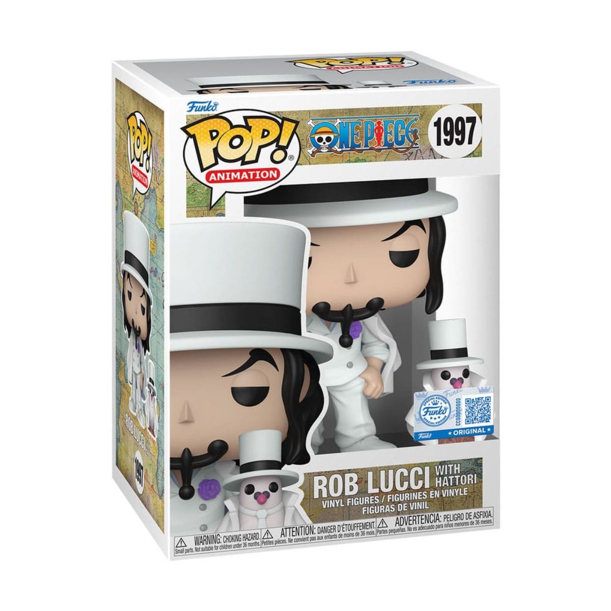 Funko POP! One Piece Rob Lucci und Hattori #1997