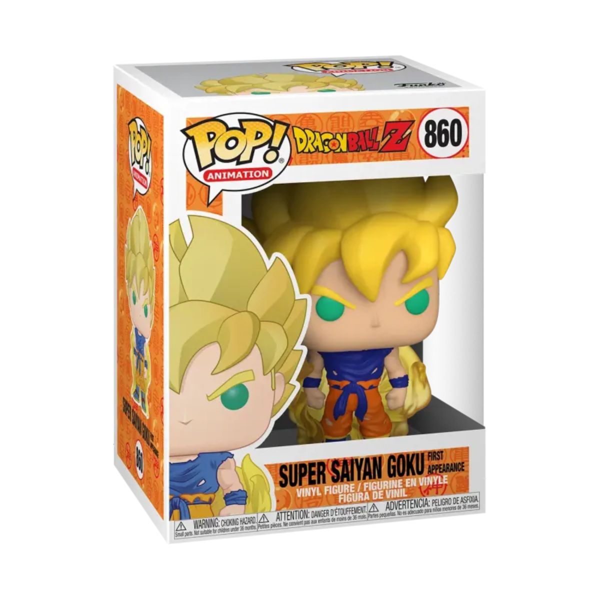 Funko POP! Dragon Ball Z Super Saiyan Goku (First Appearance) #860
