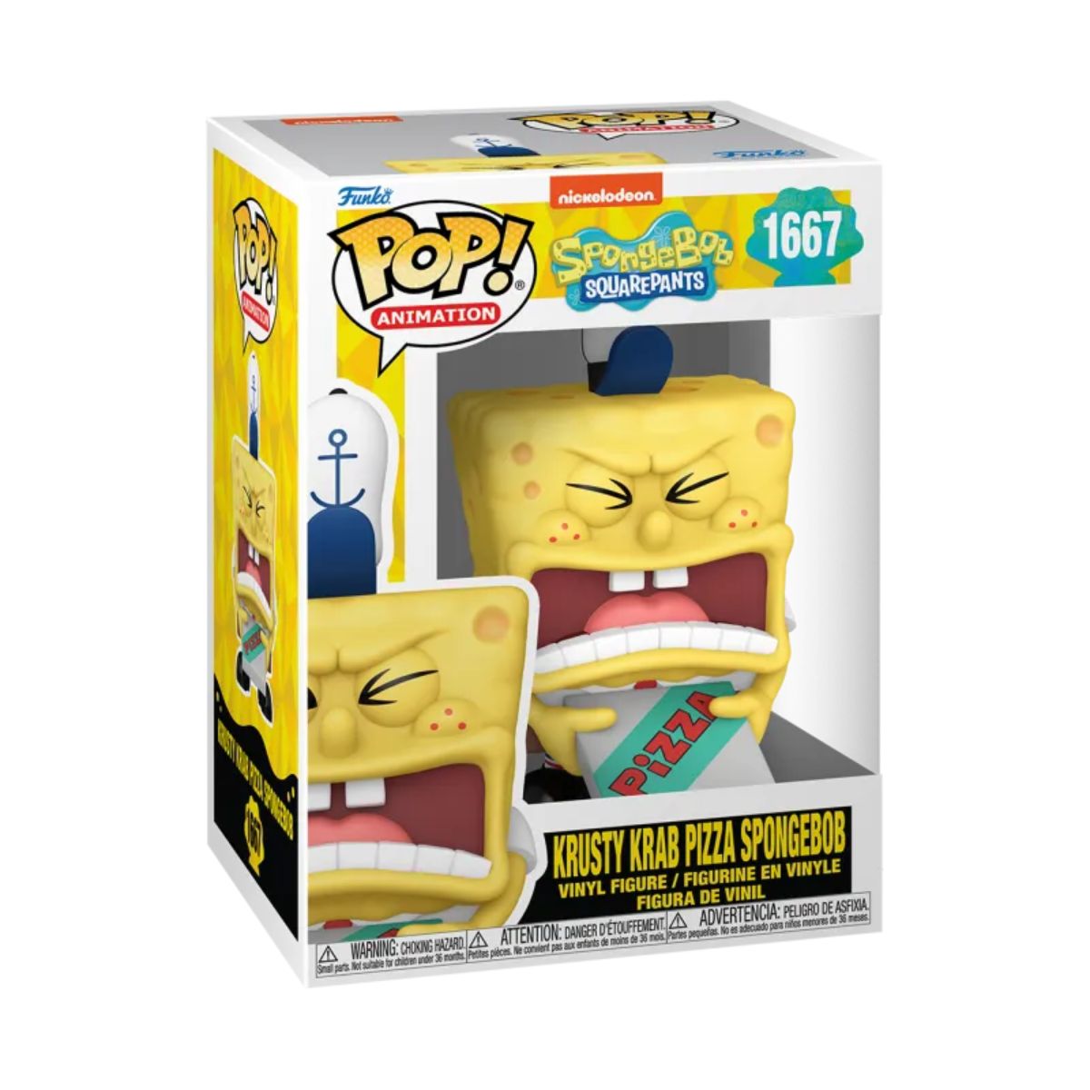 Funko POP! Spongebob Krusty Krab Pizza Spongebob #1667