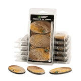 Gamers Grass Deserts of Maahl Bases, Oval 75mm (x3)