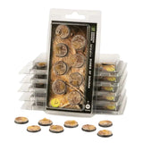 Gamers Grass Dunes of Bourak Bases, Round 25mm (x8)