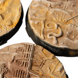 Gamers Grass Dunes of Bourak Bases, Round 40mm (x4)