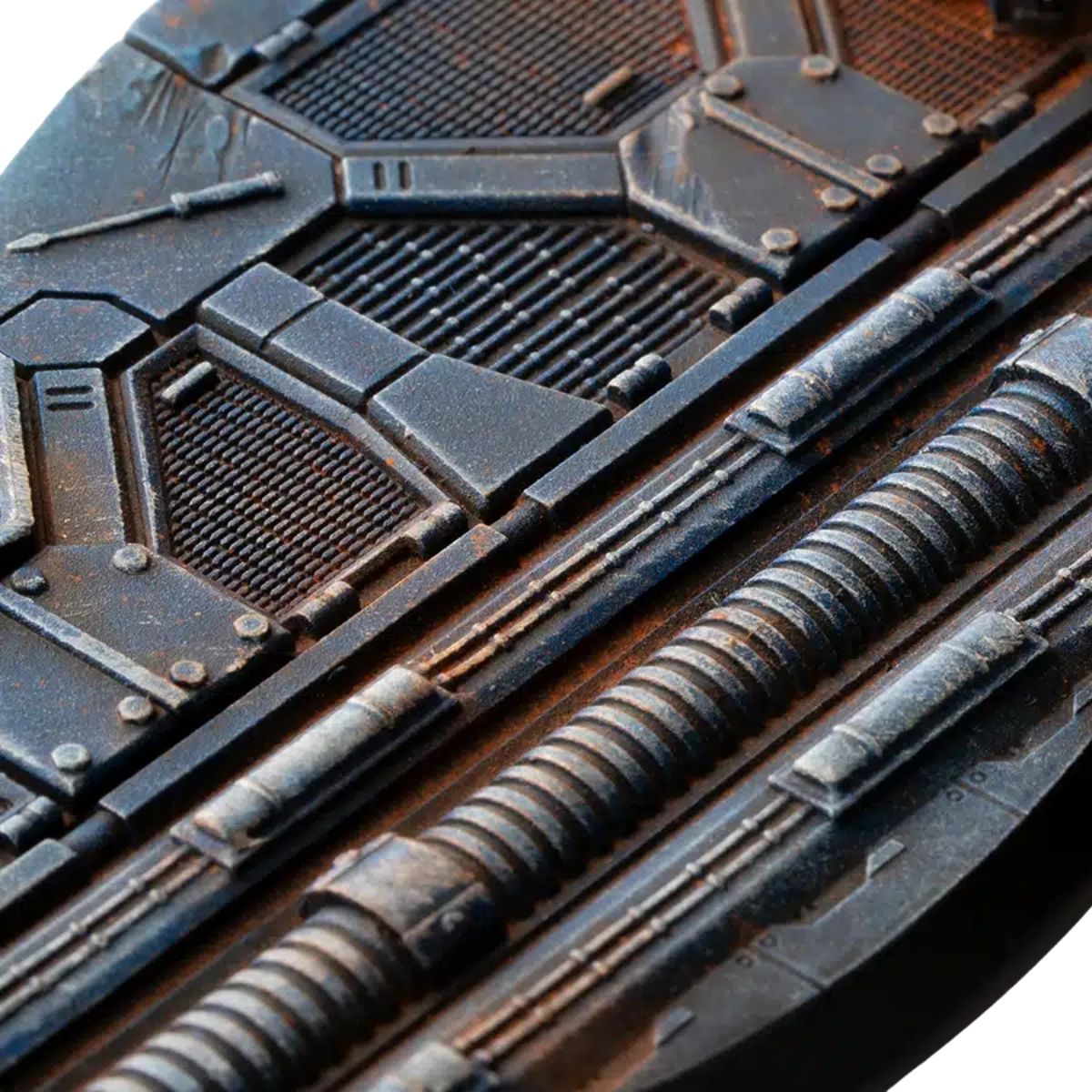 Gamers Grass Spaceship Corridor Bases, Oval 90mm (x2)