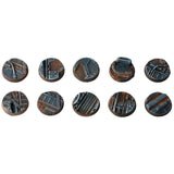 Gamers Grass Spaceship Corridor Bases, Round 25mm (x10)