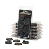 Gamers Grass Spaceship Corridor Bases, Round 40mm (x5)