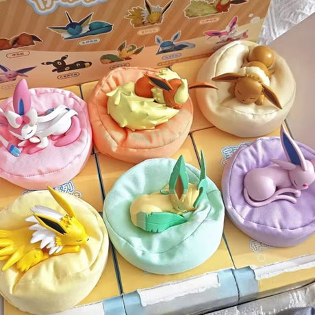 HOLLY BOX Pokémon Blind Box Sleeping Eevee Series Figures