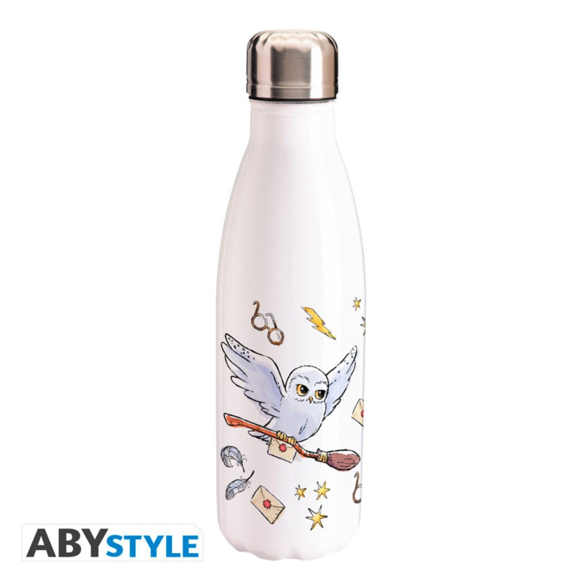 Harry Potter Water Bottle Hogwarts Symbols