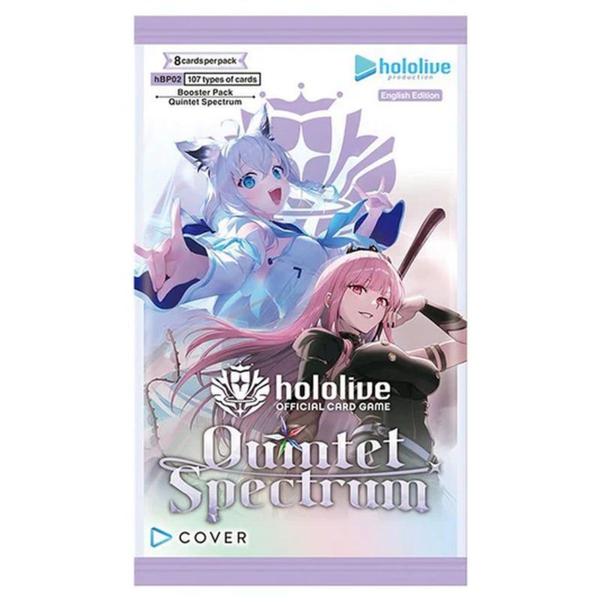 Hololive Official Card Game Quintet Spectrum Booster Englisch