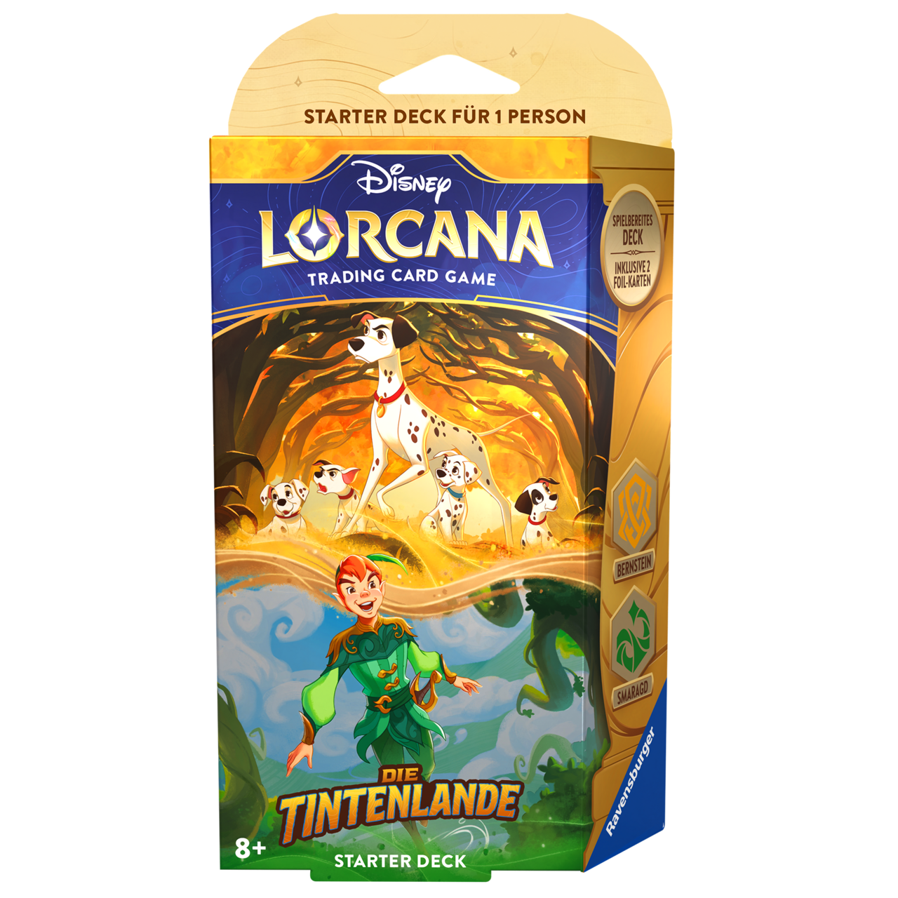 Disney Lorcana - Die Tintenlande Starter Deck - Pongo und Robin Hood - DE