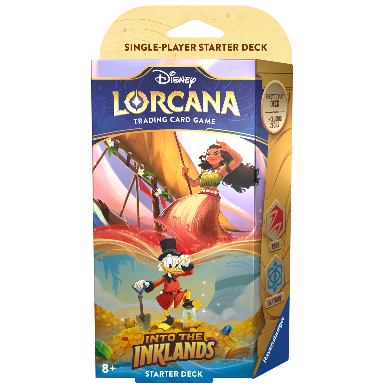 Disney Lorcana - Into the Inklands Starter Deck - Moana and Scrooge McDuck - EN