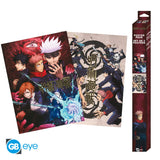 Jujutsu Kaisen Set 2 Posters Chibi 52X38 Group And Schools