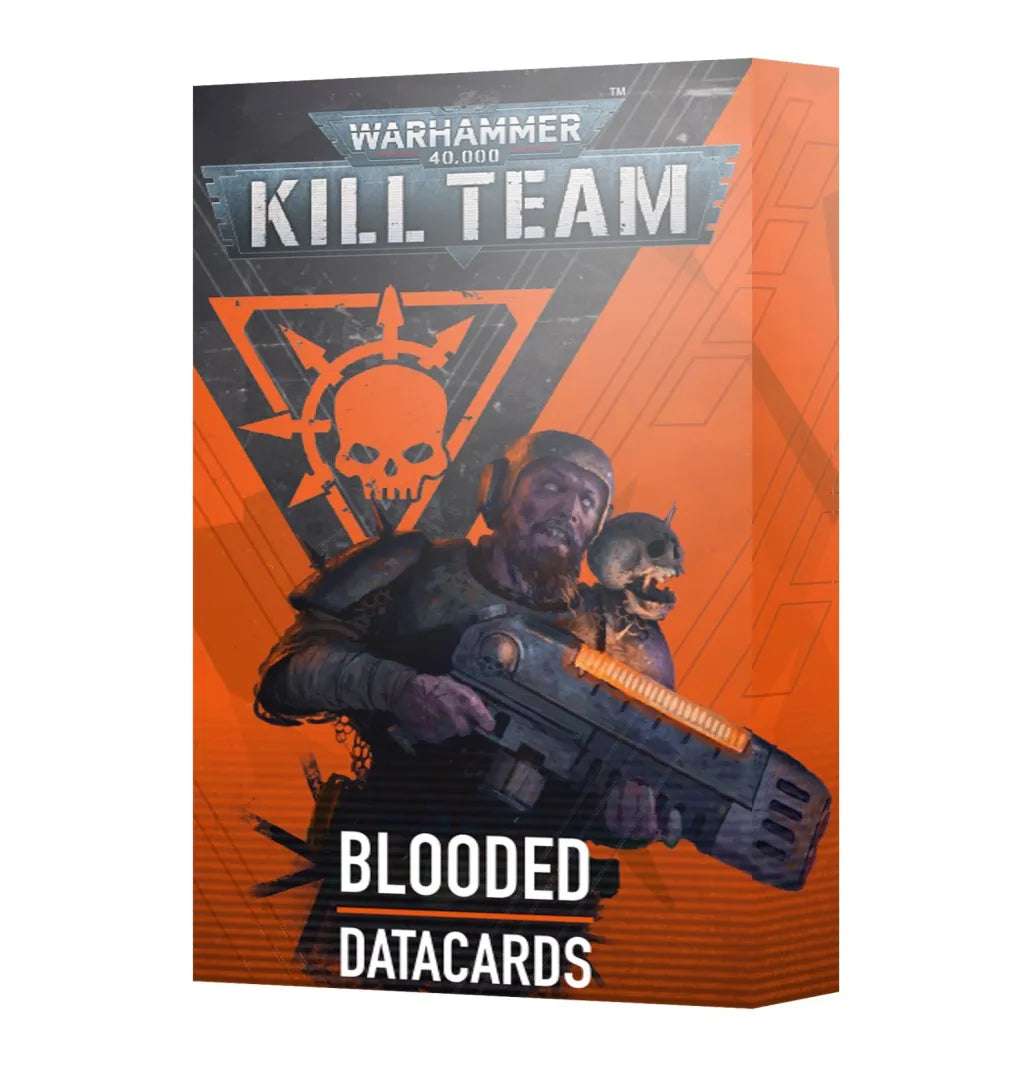 Warhammer 40.000 Kill Team Blooded Datacards Englisch
