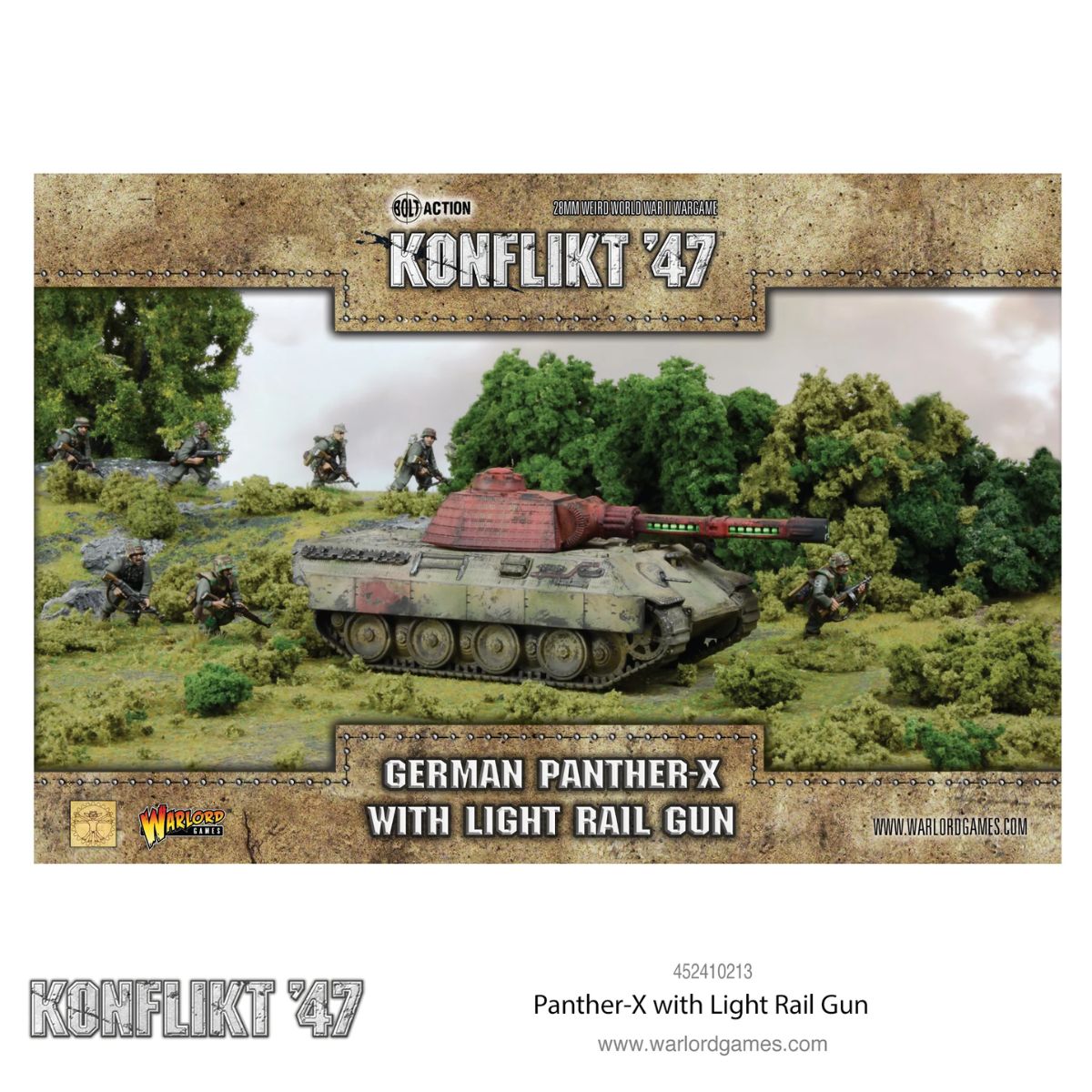 Konflikt'47 Panther-X With Light Rail-Gun