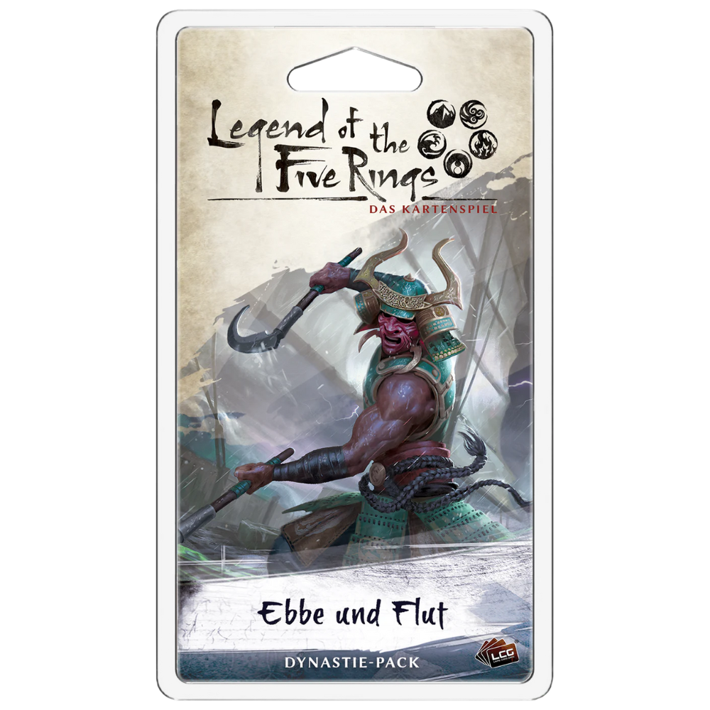 L5R LCG: Ebbe und Flut Dynastie-Pack (Elementar-4) - deutsch
