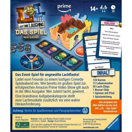 Last One Laughing Das Spiel Mini Edition