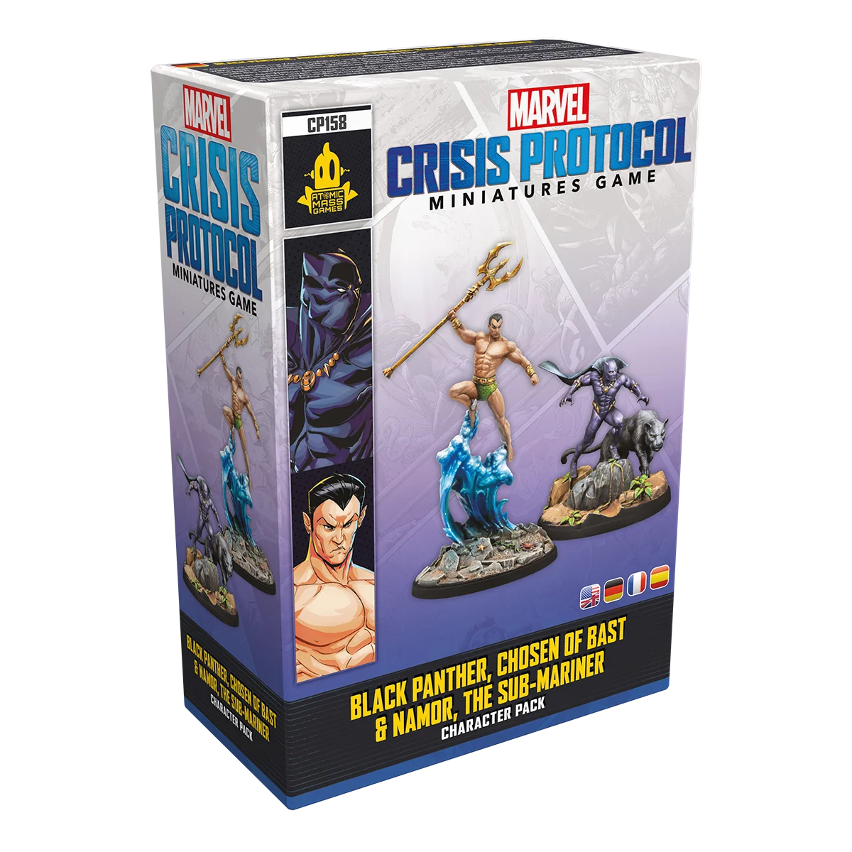 Marvel: Crisis Protocol Black Panther, Chosen of Bast & Namor, the Sub-Mariner