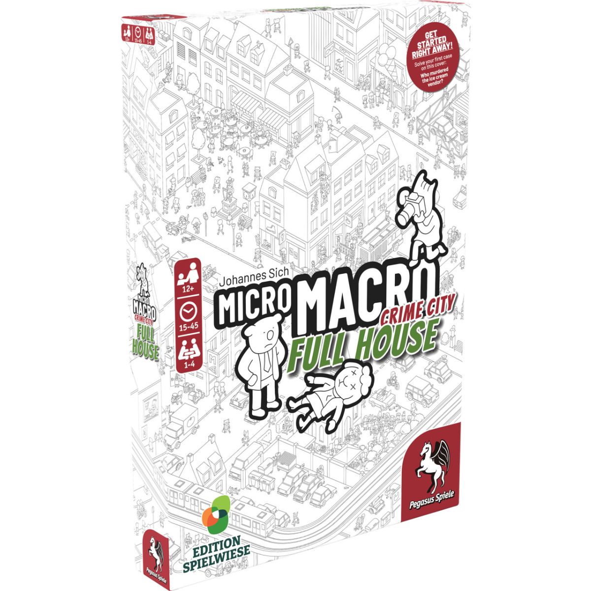 MicroMacro: Crime City 2 – Full House (Edition Spielwiese) (English Edition)