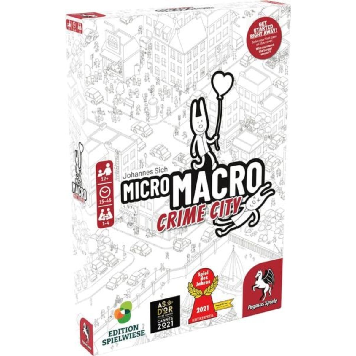 MicroMacro: Crime City (Edition Spielwiese) (English Edition)