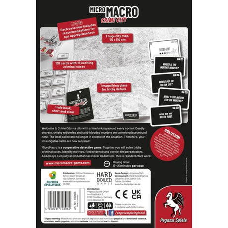 MicroMacro: Crime City (Edition Spielwiese) (English Edition)