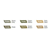 Vallejo Model Color Paint Set WWII Desert British & German Armour & Infantry (6 Farben)