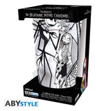 Nightmare Before Xmas Large Glass 400ml Jack & Sally Box
