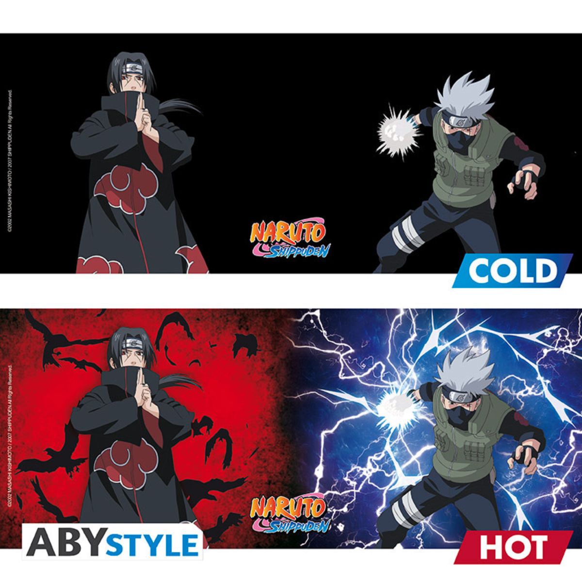 Naruto Shippuden Kakashi und Itachi Heat Change Tasse (460 ml)