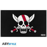 One Piece Flag "Red Hair Pirates" (70X120 cm)