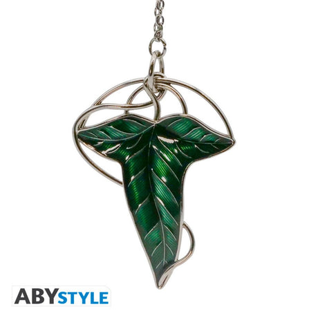 Lord Of The Rings Keychain 3D Lorien Leaf