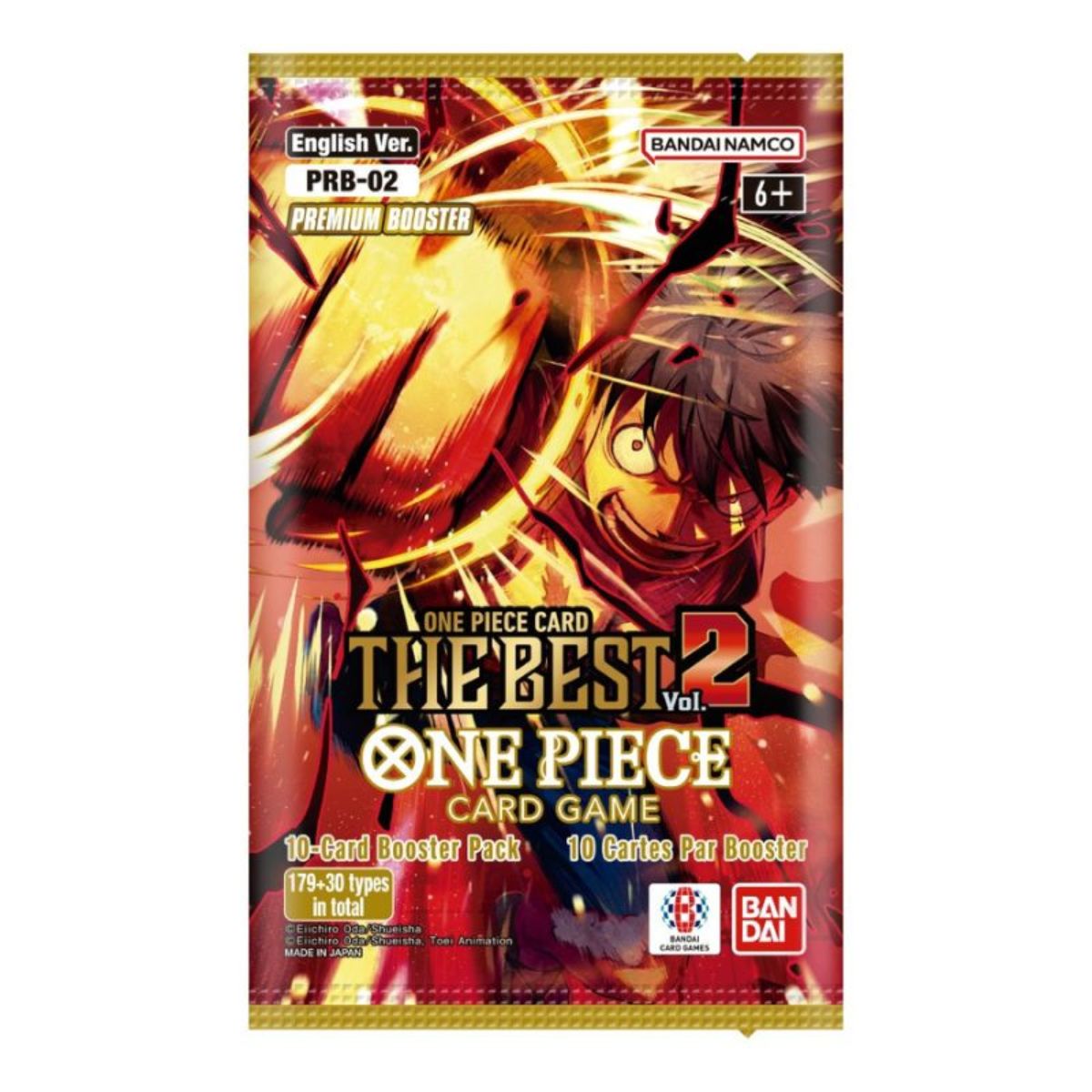 One Piece Card Game The Best 2 Premium Booster PRB02 Englisch
