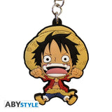 One Piece Keychain Pvc "Luffy Sd"