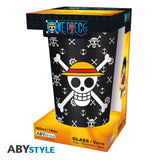 One Piece Large Glass 400ml Luffy Box