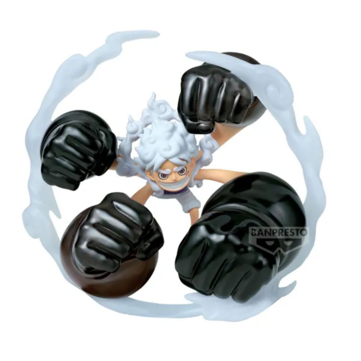 One Piece Monkey D. Luffy Gear 5-Gum-Gum-Dawn-Gatling WCF Special 12cm