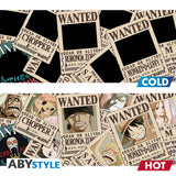One Piece Mug Heat Change 460 ml Wanted Cardboard Box