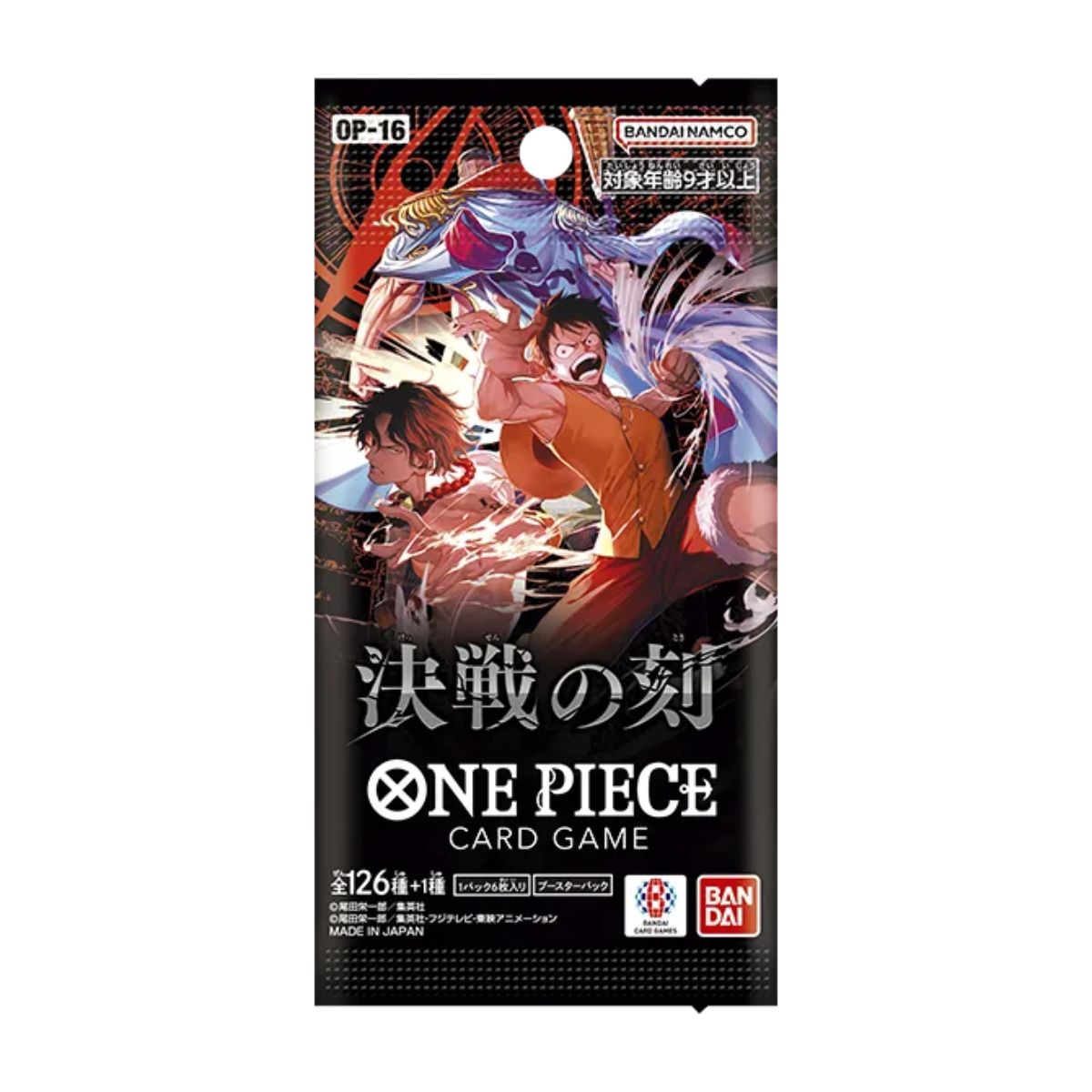 One Piece OP16 The Time of Battle Booster Japanisch